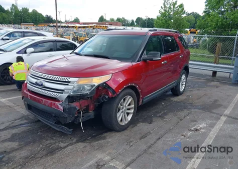 2014 Ford Explorer Xlt z USA, uszkodzony, nr VIN 1FM5K7D85EGB26583